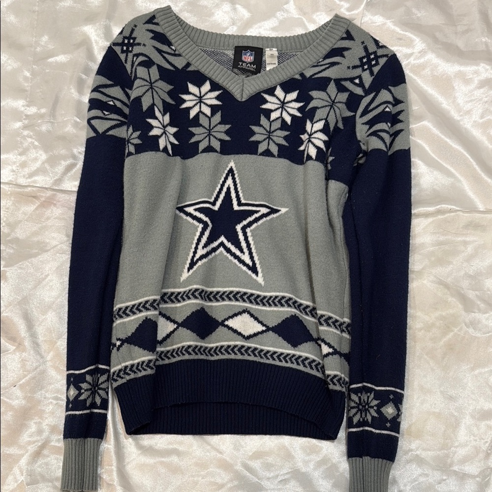 Logo Unisex Sweater - Navy and Gray
